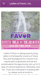 Mobile Screenshot of ladiesoffavor.com